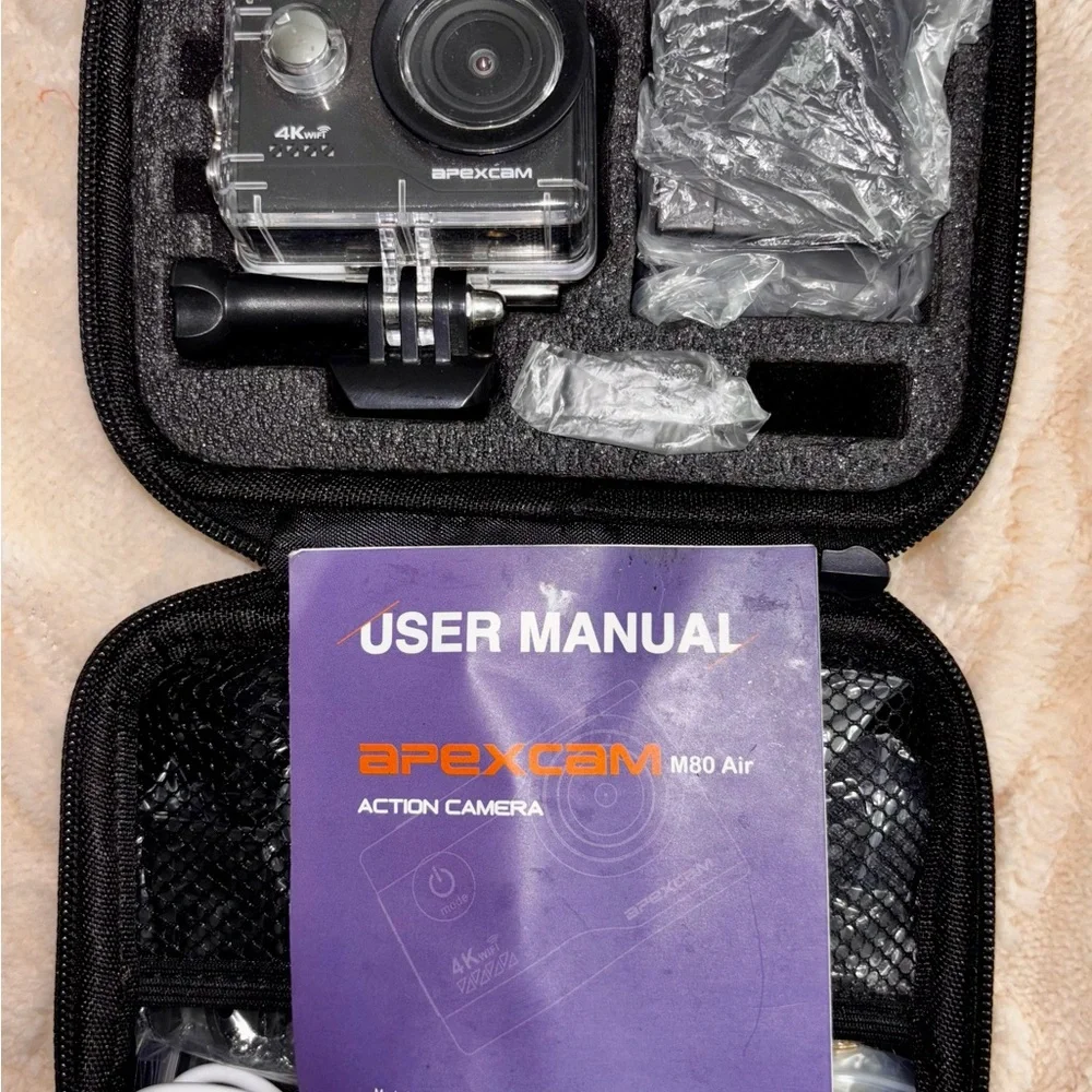 Apex 4K Action Camera - Black underwater